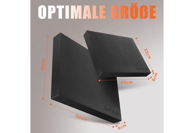 DH FitLife Balance Pad XXL für Gleichgewicht Koordination und Training Zuhause