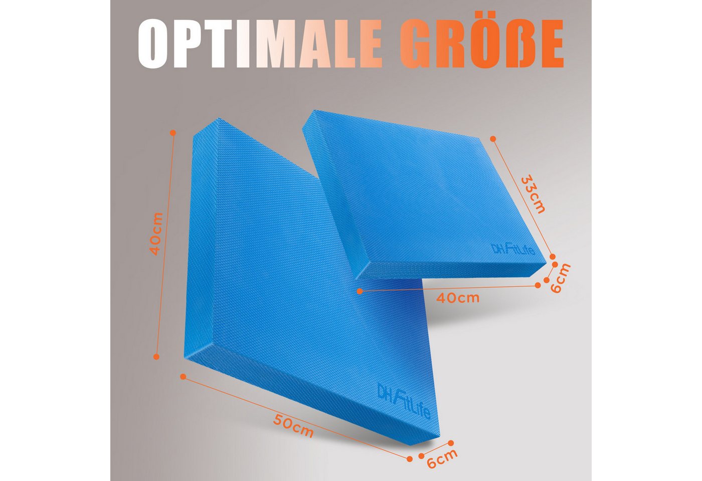 DH FitLife Balance Pad XL für Gleichgewicht Koordination und Training Zuhause Bild 5