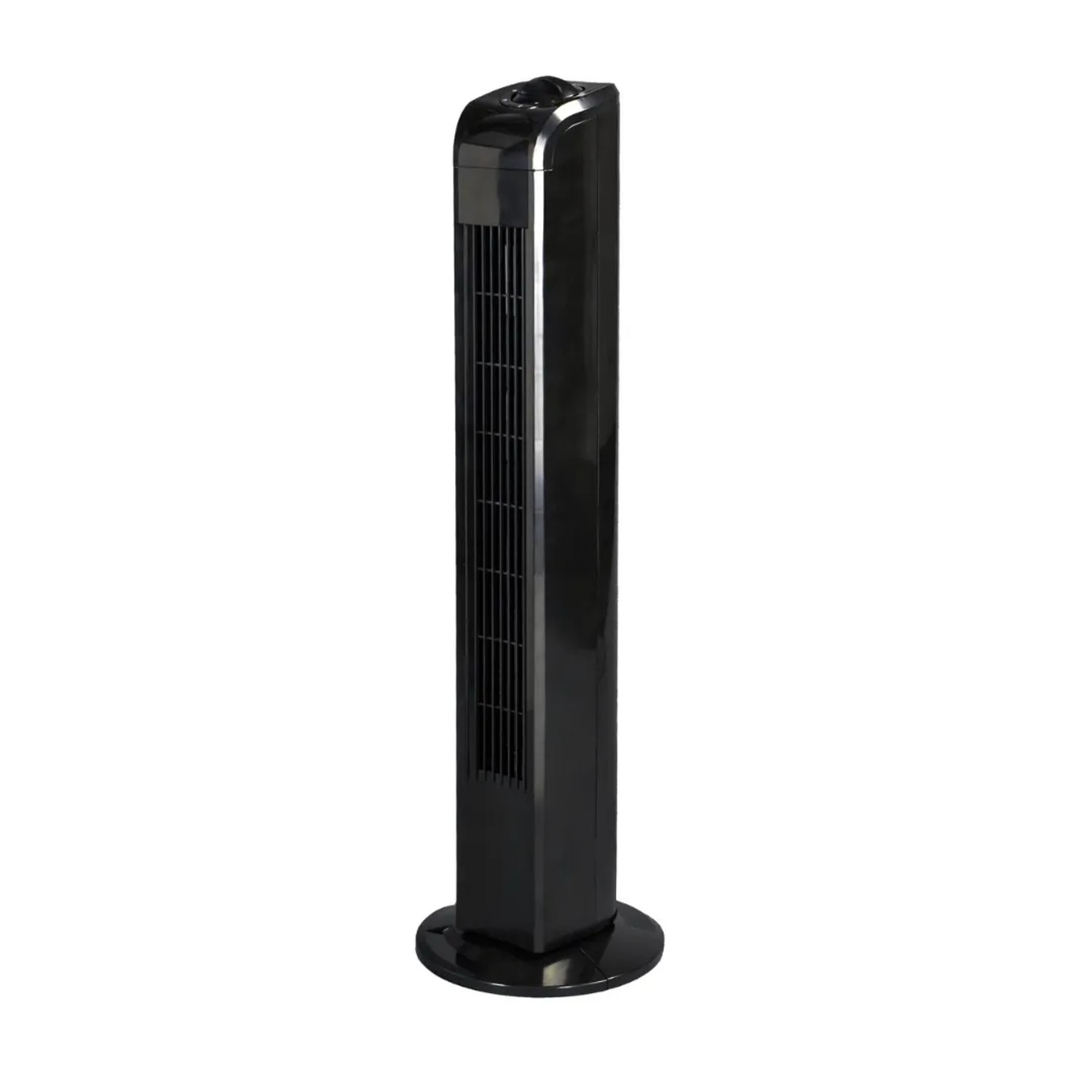 JUNG Turmventilator TVE22 Ventilator 76cm Schwarz Ventilatoren 75° Oszillation Standventilator 50 W Turmlüfter bis 40m² Leise