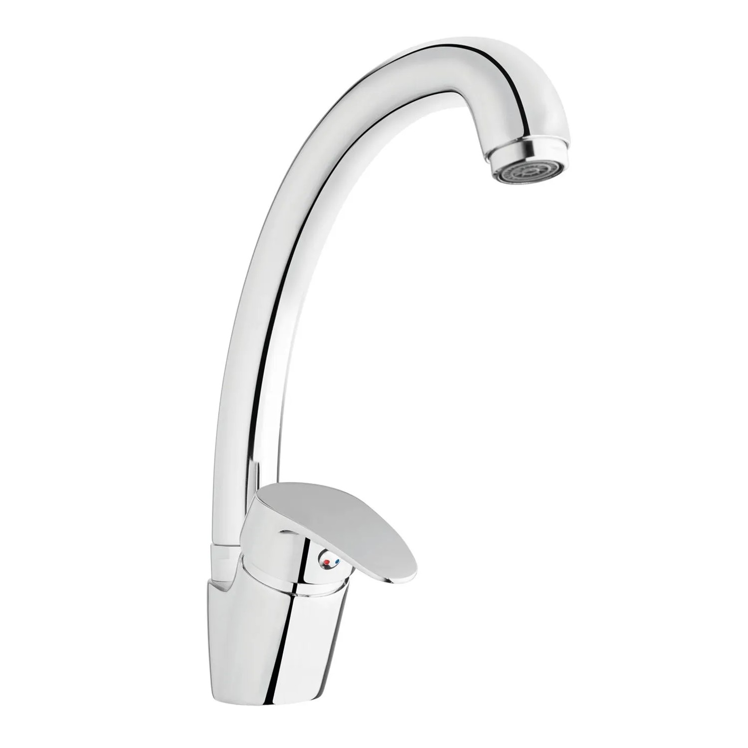 KOLMAN Küchenarmatur Küchenmischer in Silber BZ-06-L01