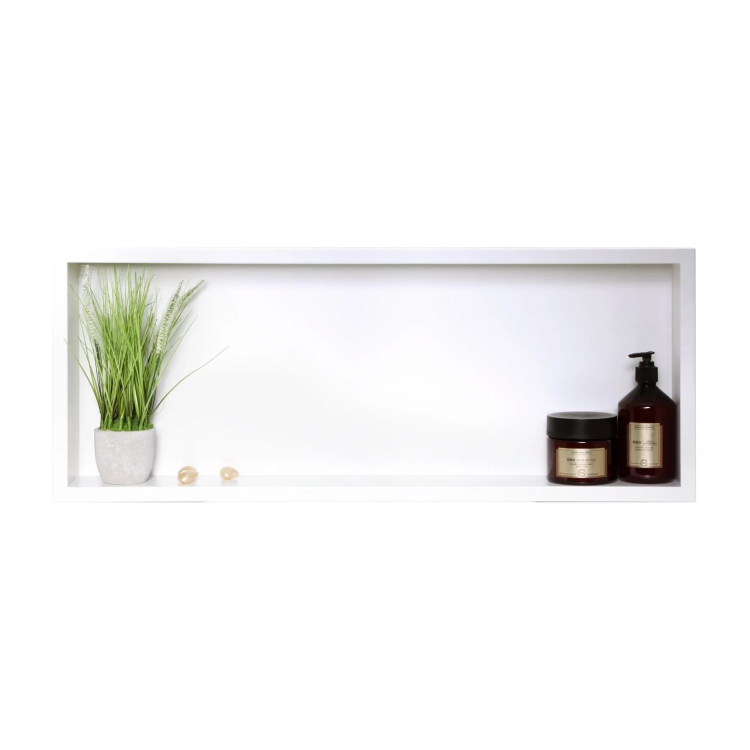 KOLMAN Wandnische 30 x 90 x 10 cm Weiß