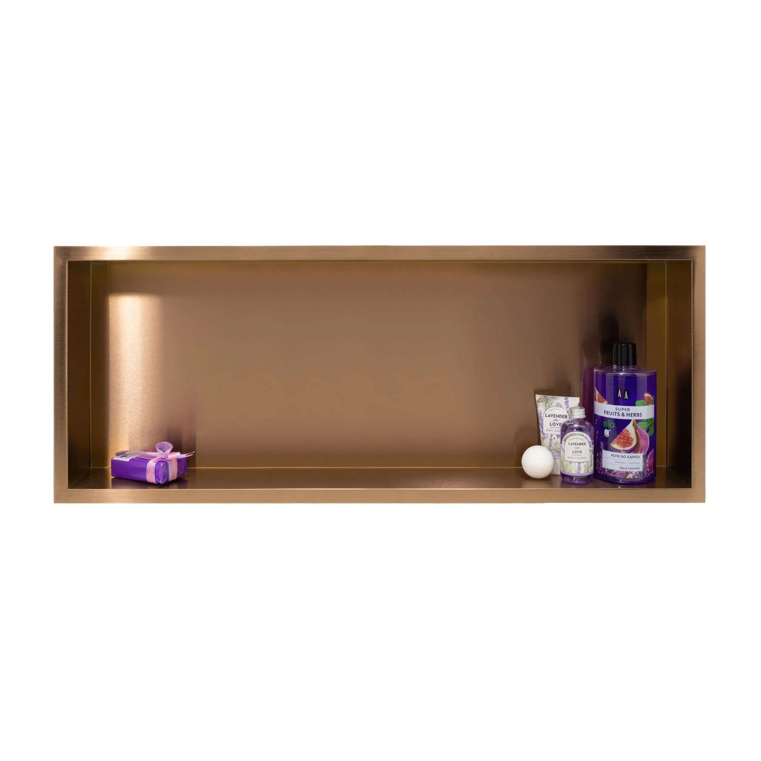 KOLMAN Wandnische 30 x 90 x 7 cm Kupfer