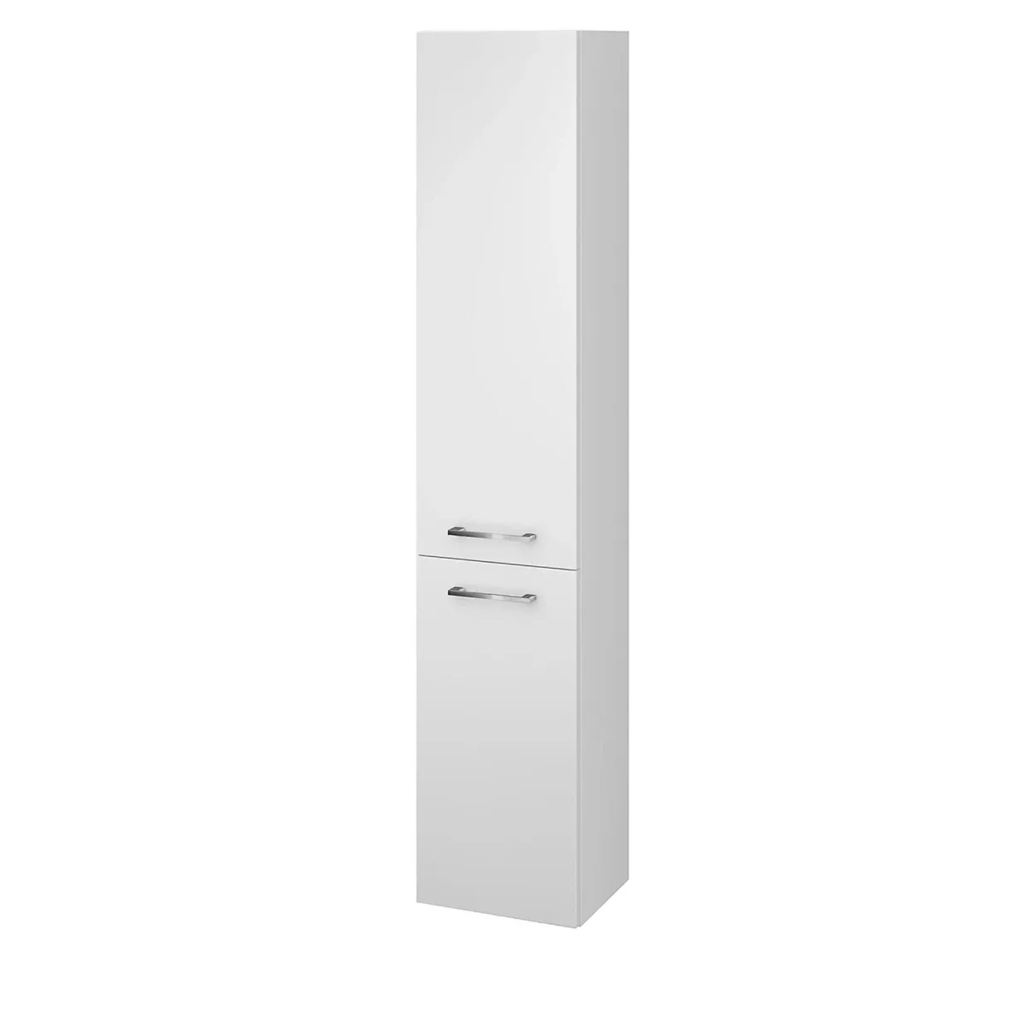 KOLMAN HOCHSCHRANK mit 2-Türen 150/30/25 cm Weiß