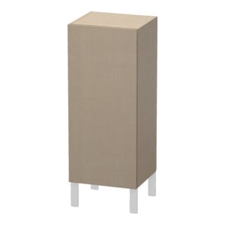 Duravit Halbhochschrank L-Cube individual, Tür links, leinen