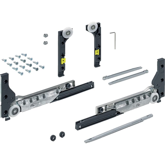 Schiebetürbeschlag SlideLine M Komplett Set 30kg HETTICH