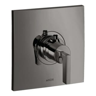 hansgrohe Fertigset Axor Citterio HF UP-THM, m Hebel, polished black chrome