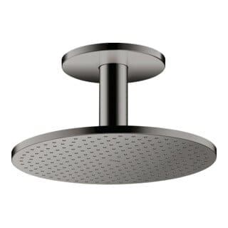 hansgrohe Kopfbrause 300 1jet Axor m Deckenanschluss, polished black chrome