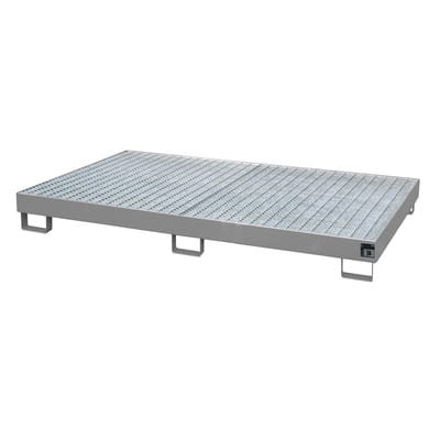 Bauer Südlohn Regalwanne RW-GR 2200-1, lackiert, Mausgrau