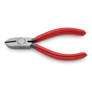 KNIPEX 70 01 110 EAN Seitenschneider mit Kunststoff überzogen schwarz atramentiert 110 mm