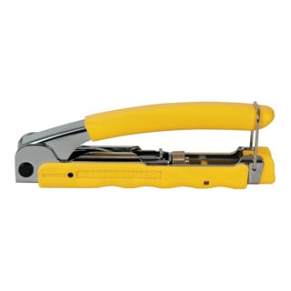 Klein Tools Kompressionszange für Koaxstecker F BNC RCA kompakt 14,2 cm