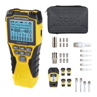 Klein Tools Netzwerkkabeltester Scout® Pro 3 Test Map Remote Set