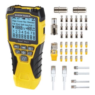 Klein Tools Netzwerkkabeltester Scout® Pro 3 mit Locator Remote Set