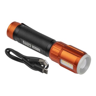 Klein Tools LED Lampe Wiederaufladbar mit Arbeitslicht