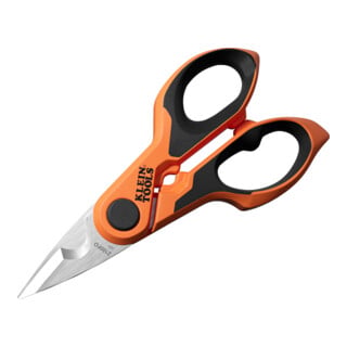 Klein Tools Elektrikerschere 168 mm mit Abisolierer kompakt