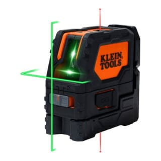 Klein Tools Kreuzlinienlaser grün selbstnivellierend mit Lotpunkten Akku
