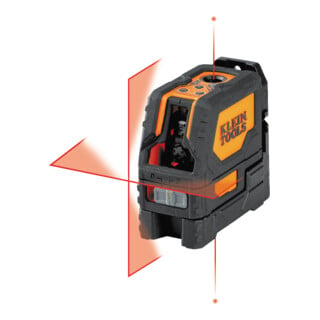 Klein Tools Kreuzlinienlaser Selbstnivellierend rot mit Lotpunkten