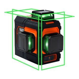 Klein Tools Linienlaser 360° grün selbstnivellierend 60 m wiederaufladbar
