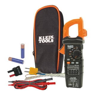 Klein Tools Stromzangen-Multimeter TRMS automatisch LoZ AC
