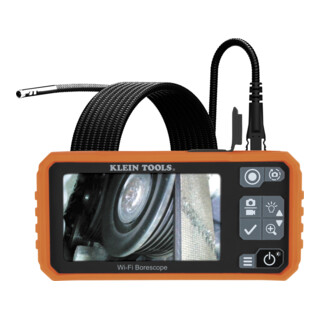 Klein Tools Boreskop Pro 3 m Schwanenhals Dual Kamera 720p 4,3 Zoll Display WLAN