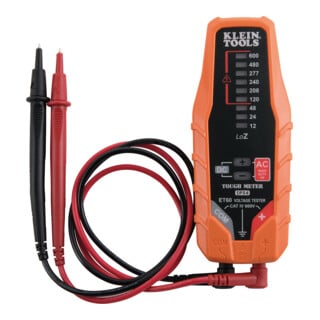 Klein Tools Spannungsprüfer AC DC 12 bis 600 V LED CAT IV 600 V