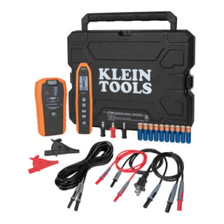 Klein Tools Stromkreisfinder Set 12–480 V AC mit Zubehör und Koffer