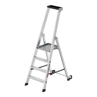 Hailo Aluminium-Plattformleiter Master P80 4 Stufen