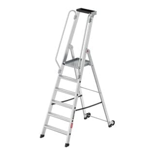Hailo Aluminium-Plattformleiter Master P80 6 Stufen