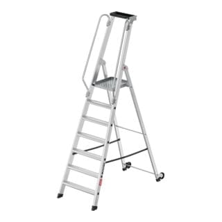 Hailo Aluminium-Plattformleiter Master P80 7 Stufen