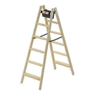 Hailo Holzleiter Master H80 2x6 Stufen