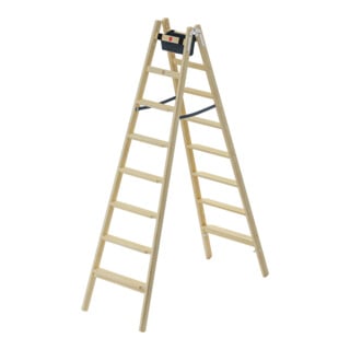 Hailo Holzleiter Master H80 2x8 Stufen
