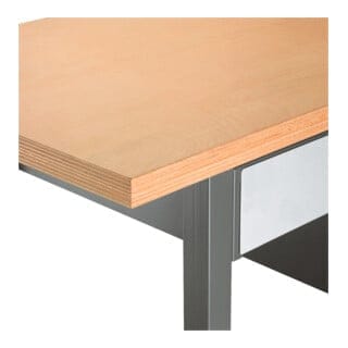 Kraftwerk Werkbankplatte 2000x700 mm, Buche Multiplex 40 mm, 32 KG
