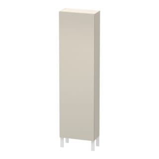 Duravit Hochschrank L-Cube 50x24,3x176cm, Tür links, taupe matt