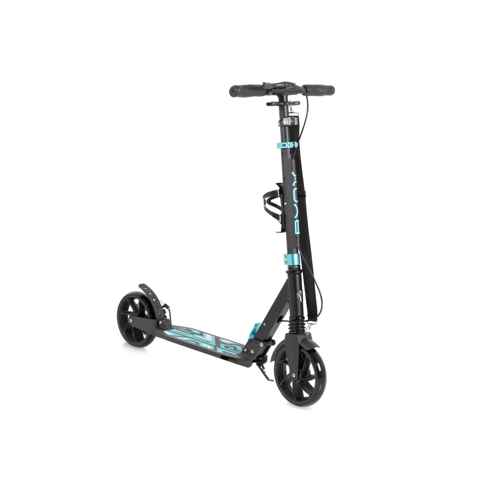 Byox Kinderroller Plexus klappbar Bremse Stoßdämpfer Flaschenhalter bis 100 kg blau