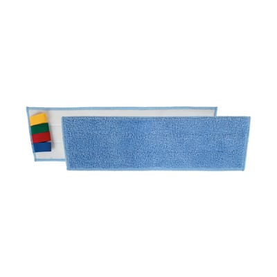 Kärcher Mikrofaserklettmopp Kurzfaser blau 60cm