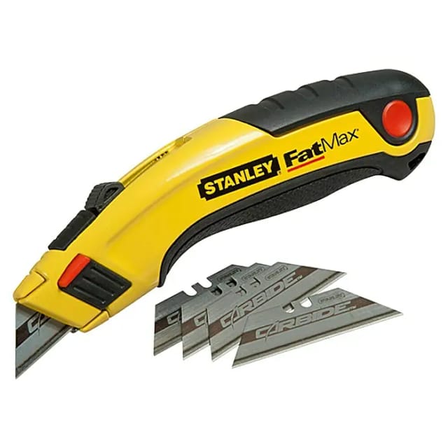 Stanley Messer Fatmax mit 5 Carbide Klingen