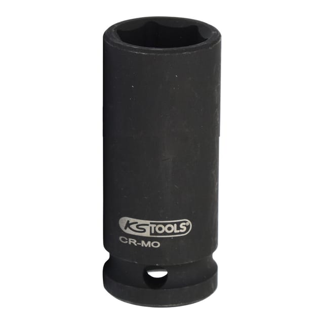 KS Tools 1.1/2" Sechskant-Kraft-Stecknuss, lang, 100mm