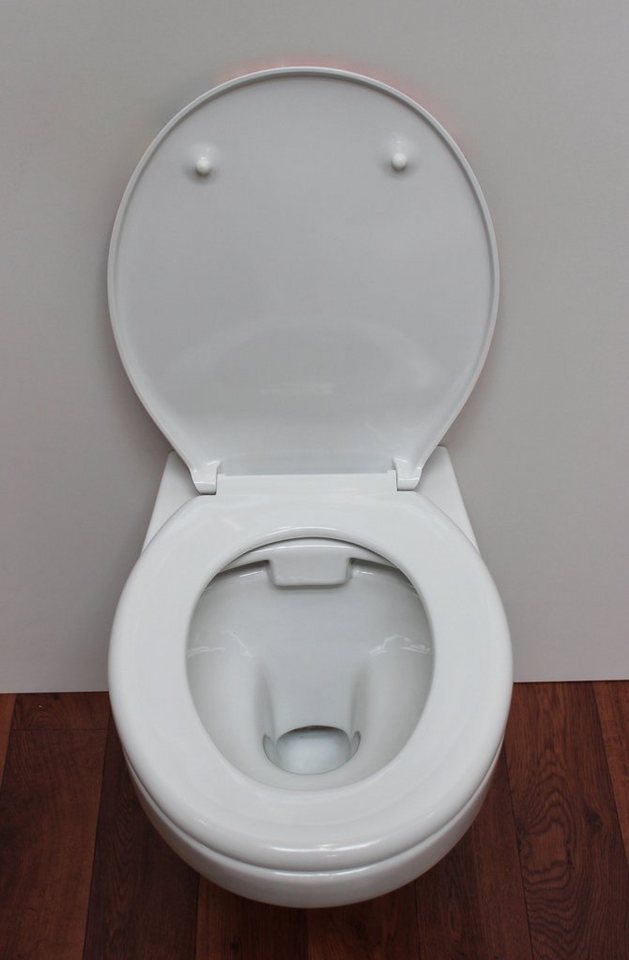 ADOB WC-Sitz Jeans, sehr stabil, universal passend Bild 2