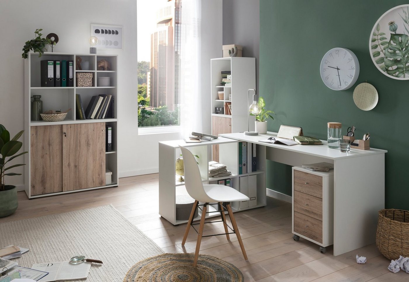 Schildmeyer Aktenregal Serie 400, Standregal, Made in Germany, B 50,95 cm, Solide Verarbeitung - Dieses Produkt ist in Deutschland gefertigt Bild 5