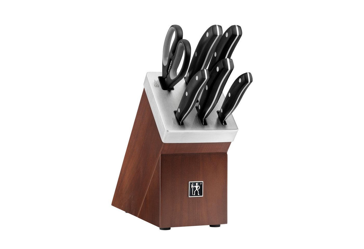 HENCKELS by ZWILLING Messerblock Everyday (7tlg), Selbstschärfender Messerblock, Keramik-Schleifsteine, Vielzweckschere Bild 2