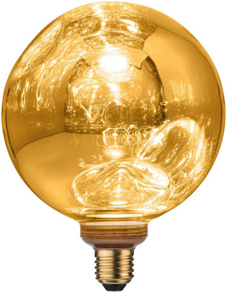 Paulmann LED-Filament Vint G150 400lm 2700K gold 3step dim 4,7W 230V 3Dellen, E27, 1 St., Warmweiß, Dimmbar Bild 2