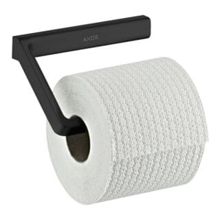 hansgrohe Papierhalter Axor universal ohne Deckel, Wandmontage, mattschwarz