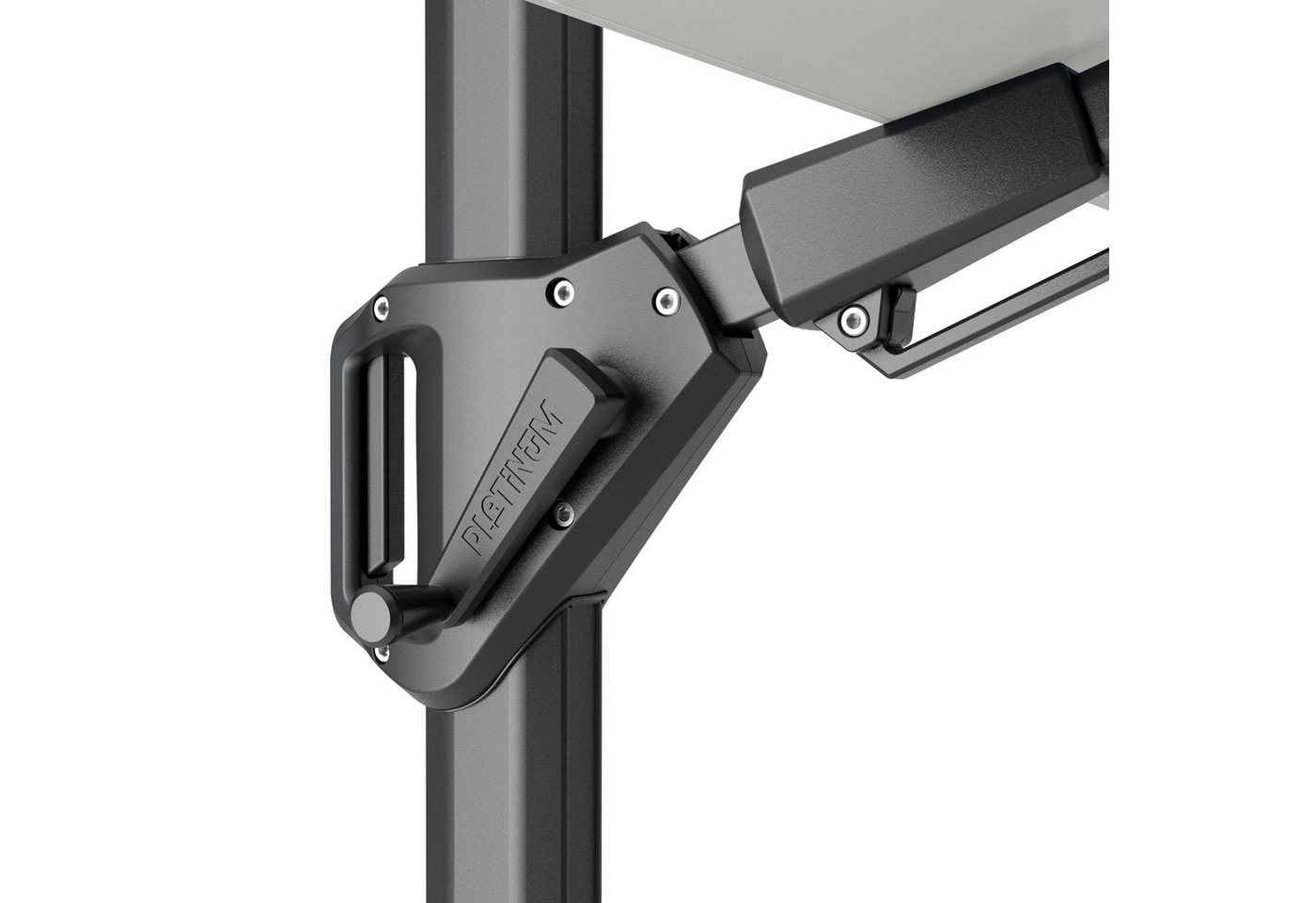 Platinum Sonnenschirm quadratisch 2.7x2.7m Voyager T² Premium 360° kippbar, LxB: 270x270 cm Bild 4