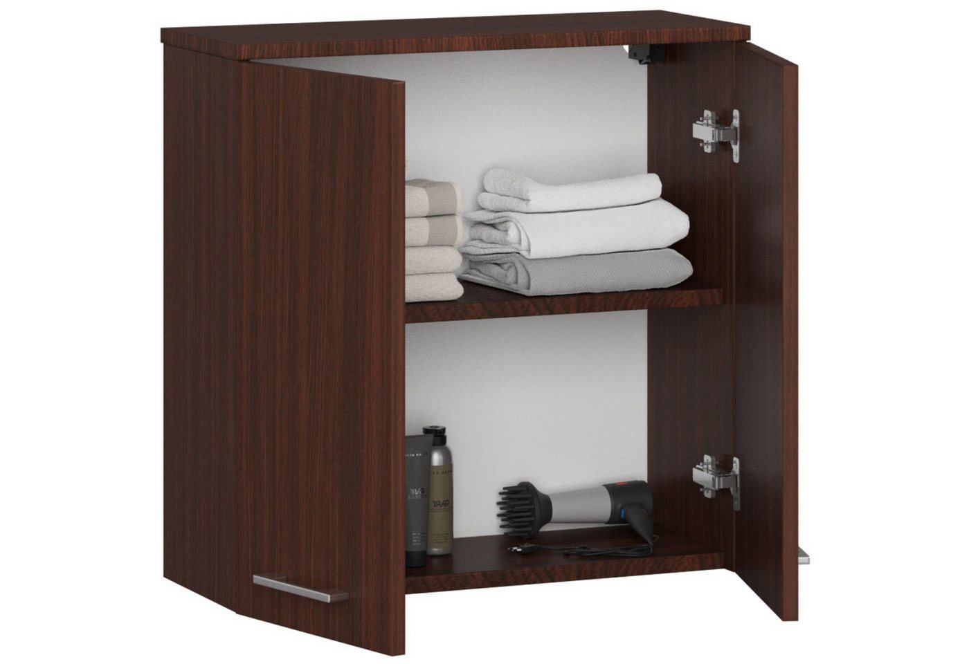 Raumhirsch Furniture Badkommode hängender Badezimmerschrank - Hochglanz für modernen Stil - Badmöbel, Maße 60 x 30 x 22,5 cm Bild 5