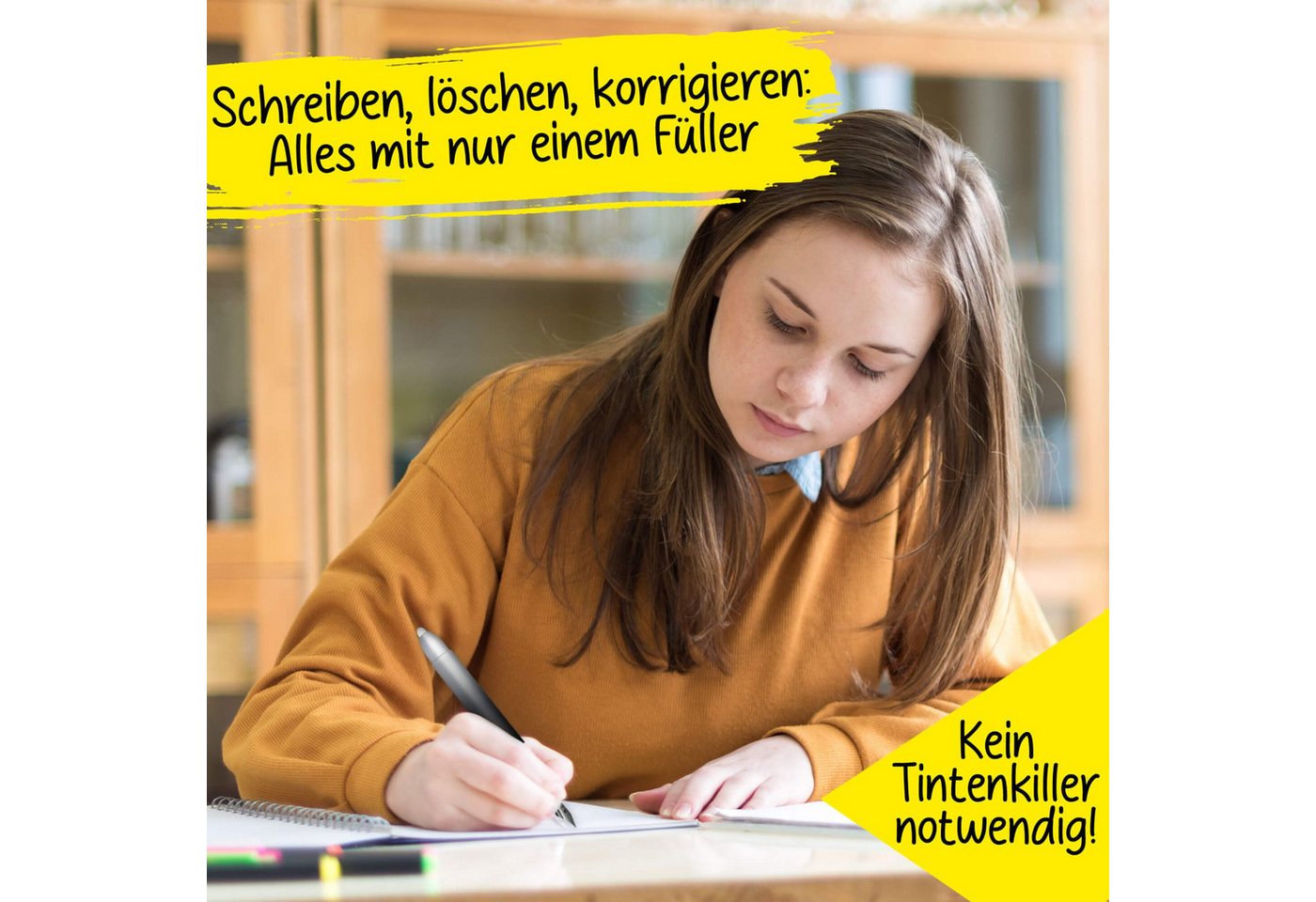 Online Pen Füller ONLINE Patronenfüller MagiXX radierbar Stärke M lavender Bild 2
