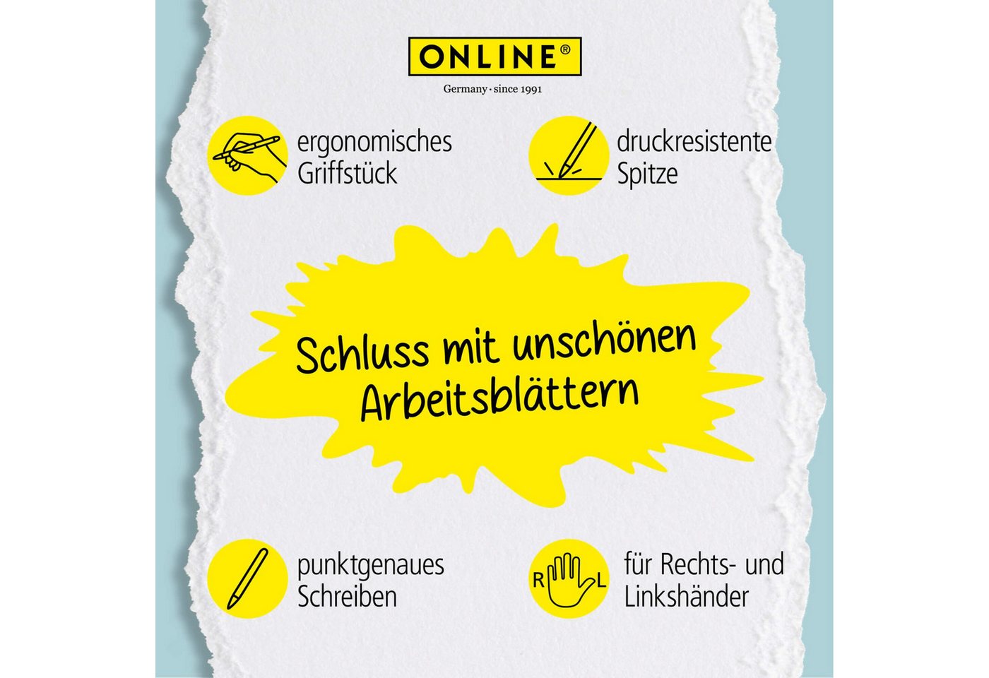 Online Pen Füller ONLINE Patronenfüller MagiXX radierbar Stärke M lavender Bild 5