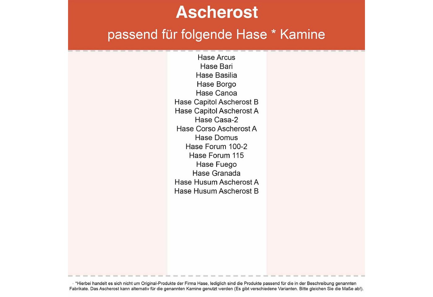 Feuerfest 123 GmbH Grillrost Kaminrost / Ascherost Ø 170x10mm passend für Hase **, feuerfest & hitzebeständig - passgenau gefertigt in Deutschland Bild 5