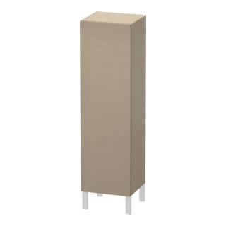 Duravit Halbhochschrank L-Cube individual, Tür rechts, leinen