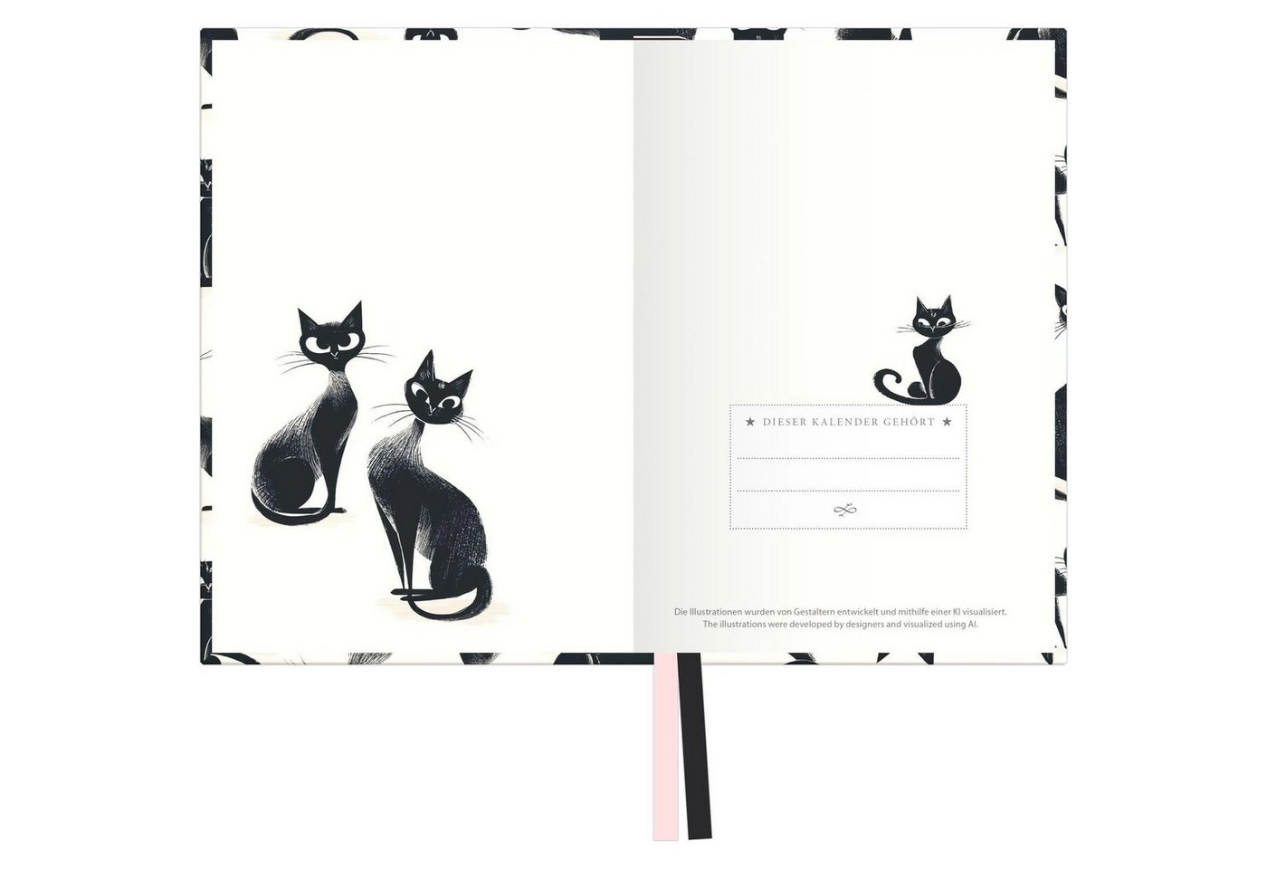 Taschenkalender Cats 2027 Bild 3