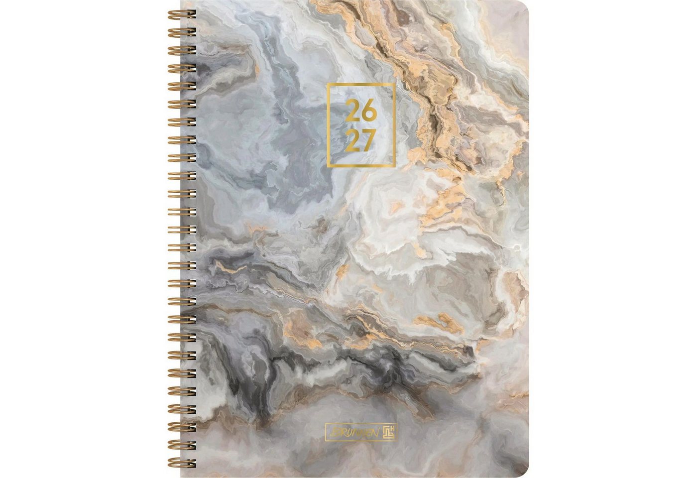 Baier & Schneider Schülerkalender Schülerkalender Style 2026/2027 "Pastel Marble", A5, Kunststoff Bild 2