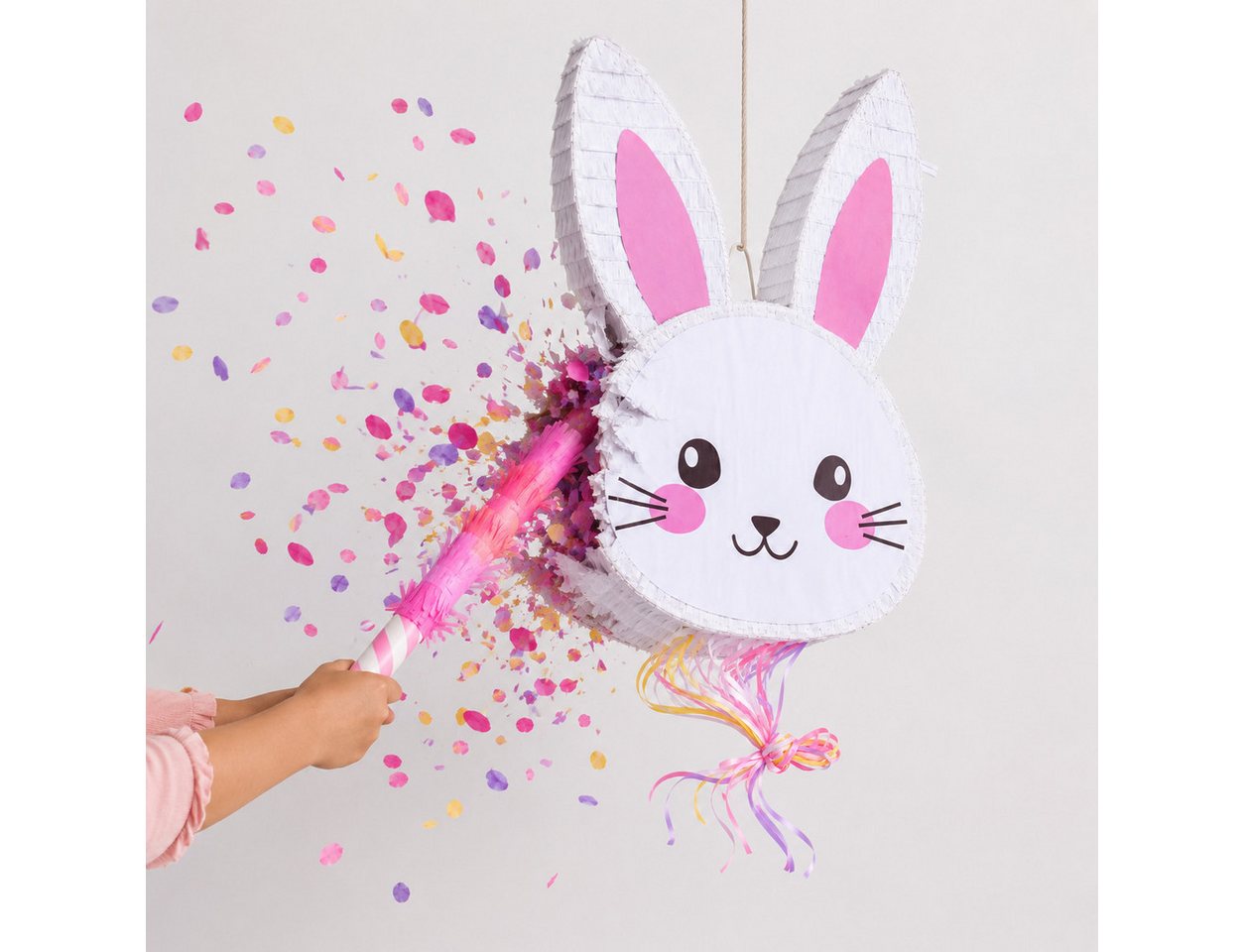 Funny Fashion Pinata Pinata Hase 'Bunny', 38x58x10 cm Bild 3
